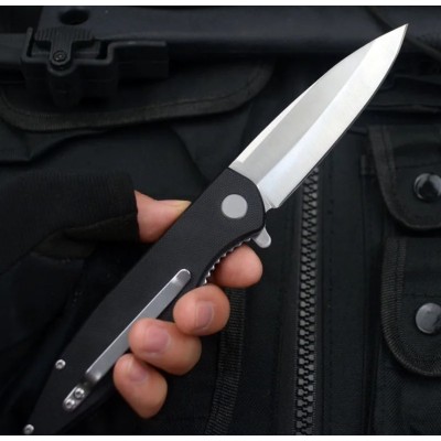 D2 Steel Folding Ball Bearing System Pocket Knife Camping Knife BS25-1091