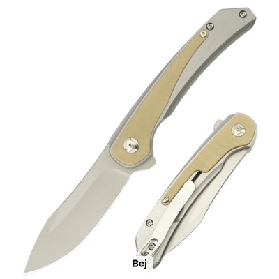 D2 Steel Folding Ball Bearing System Pocket Knife Camping Knife  BS26-2250