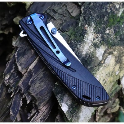 D2 Steel Folding Ball Bearing System Pocket Knife Camping Knife BS26-2350