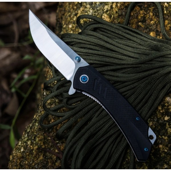 D2 Steel Folding Ball Bearing System Pocket Knife Camping Knife BS26-2351