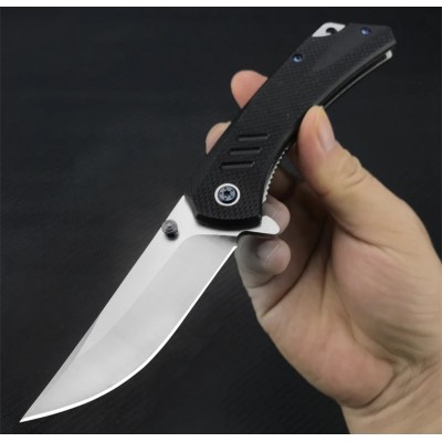 D2 Steel Folding Ball Bearing System Pocket Knife Camping Knife BS26-2351
