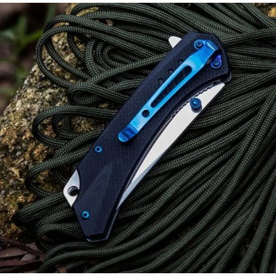 D2 Steel Folding Ball Bearing System Pocket Knife Camping Knife BS26-2351