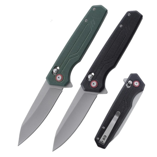 D2 Steel Folding Axis Lock System Pocket Knife Camping Knife BS26-2354 BS26-2355