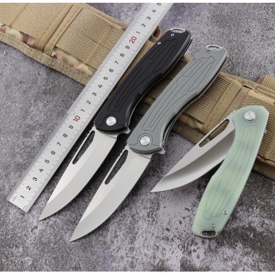 D2 Steel Folding Ball Bearing System Pocket Knife Camping Knife WD25-304