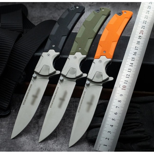 D2 Steel Folding Ball Bearing System Pocket Knife Camping Knife BS26-2362