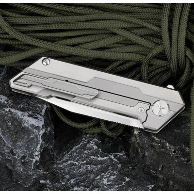 D2 Steel With Carrying Case Folding Ball Bearing System Pocket Knife Camping Knife BS25-1001