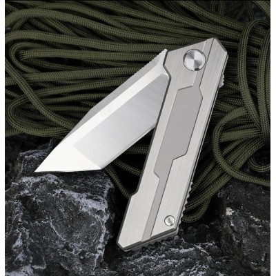 D2 Steel With Carrying Case Folding Ball Bearing System Pocket Knife Camping Knife BS25-1001