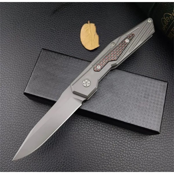D2 Steel Folding Ball Bearing System Pocket Knife Camping Knife BS25-1012