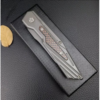 D2 Steel Folding Ball Bearing System Pocket Knife Camping Knife BS25-1012