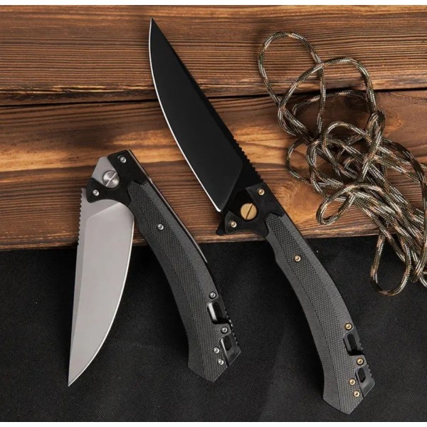 D2 Steel Folding Ball Bearing System Pocket Knife Camping Knife BS25-1013