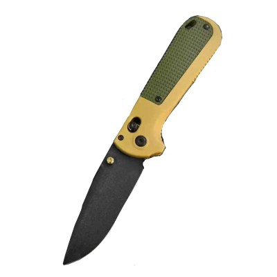 D2 Steel Folding Axis Lock System Pocket Knife Camping Knife BS25-1015