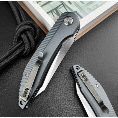 D2 Steel Folding Ball Bearing System Pocket Knife Camping Knife BS25-1016
