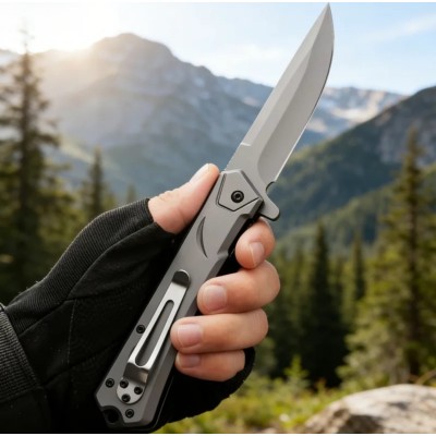 Folding Ball Bearing System Pocket Knife Camping Knife BS25-1020