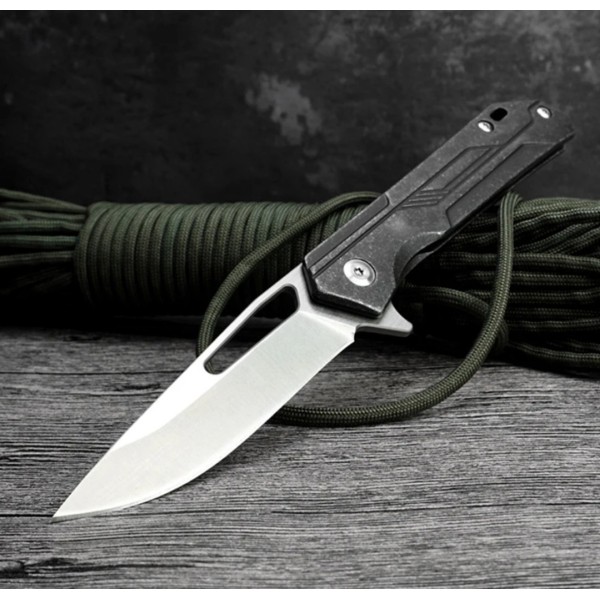 D2 Steel Folding Ball Bearing System Pocket Knife Camping Knife BS25-1027