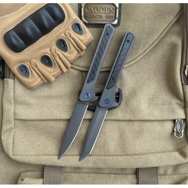 D2 Steel Folding Ball Bearing System Pocket Knife Camping Knife BS25-1039