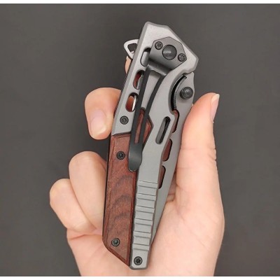 Folding Ball Bearing System Pocket Knife Camping Knife BS25-1055