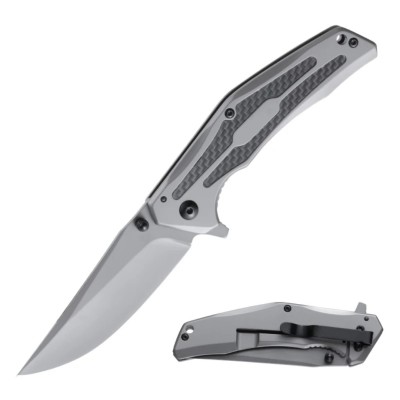 D2 Steel Folding Ball Bearing System Pocket Knife Camping Knife BS25-1057