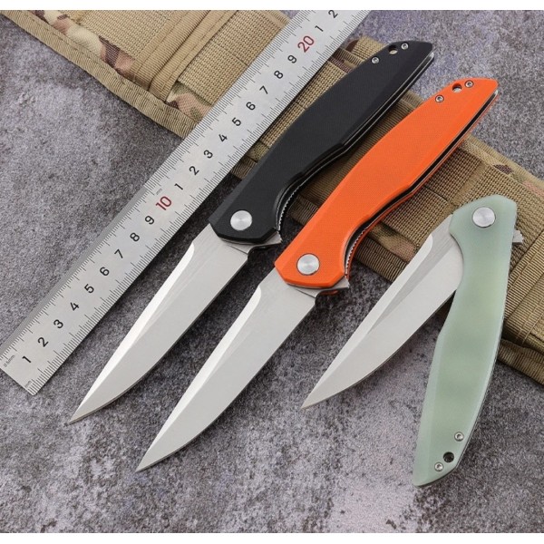 D2 Steel Folding Ball Bearing System Pocket Knife Camping Knife WD25-308