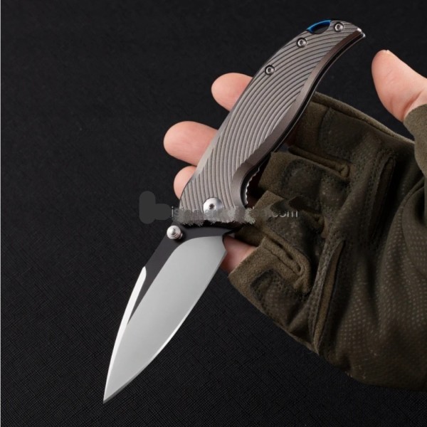 D2 Steel Folding Ball Bearing System Pocket Knife Camping Knife BS25-1062