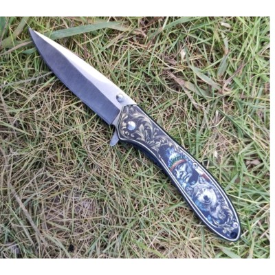 Folding Ball Bearing System Pocket Knife Camping Knife BS25-1065