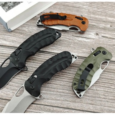 Folding Axis Lock System Pocket Knife Camping Knife BS25-1078