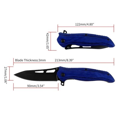 Folding Ball Bearing System Pocket Knife Camping Knife BS25-1079